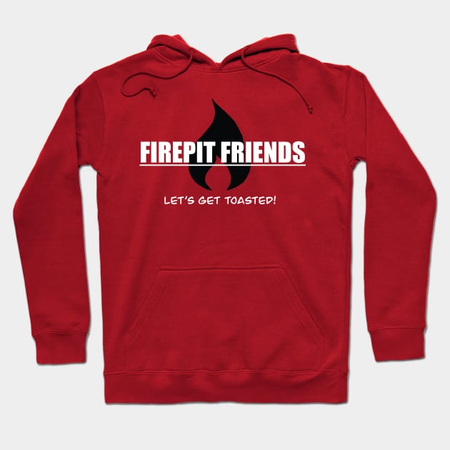 FIRE PIT FRIENDS! Hoodie by AlstonArt